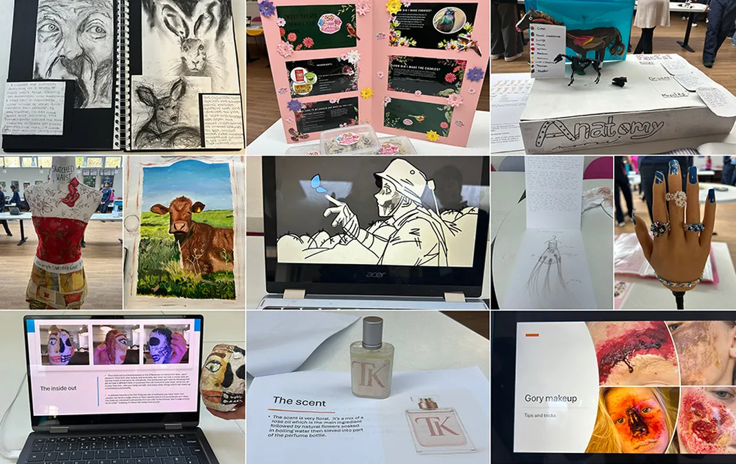 Year 8 students demonstrate resilience and commitment as they rise to the challenge of Personal Enterprise Projects