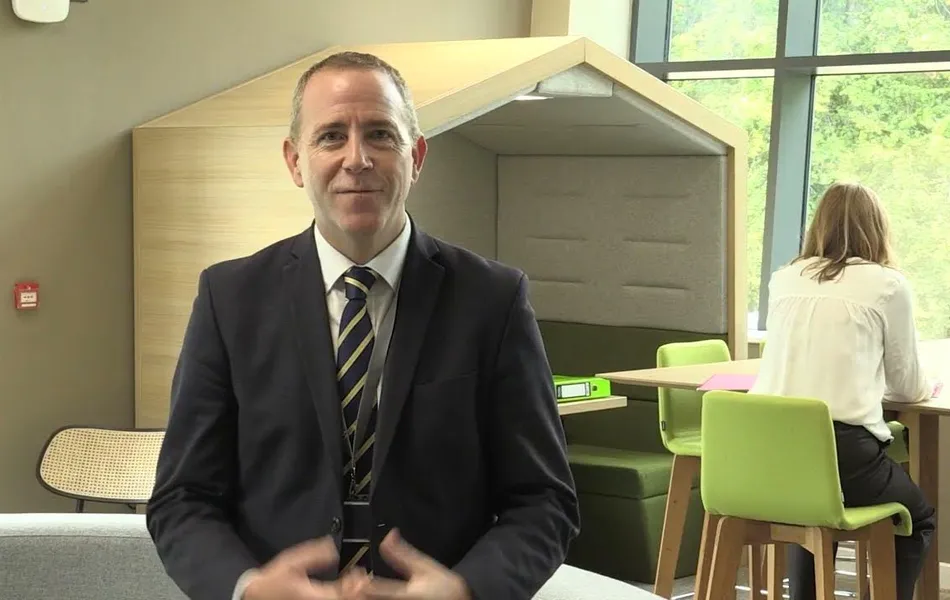Woldingham's Sixth Form experience introduced by Phil Abbott, Assistant Head, Head of Sixth Form